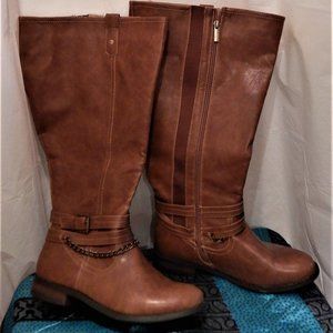 BOOTS - EXTRA WIDE 9 1/2 WW BROWN CLOUDWALKERS
